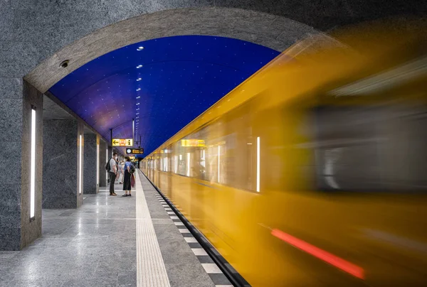 Nová Stanice Metra Museumsinsel Lince Berlíně Německo — Stock fotografie