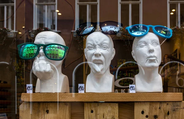 Decoration Shop Window Optician — Stock Photo, Image