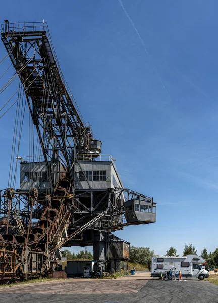 Excavadora Sobrecarga Museo Aire Libre Ferropolis Graefenhainichen Sajonia Anhalt Alemania —  Fotos de Stock