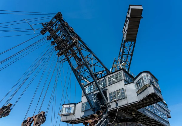 Excavadora Sobrecarga Museo Aire Libre Ferropolis Graefenhainichen Sajonia Anhalt Alemania — Foto de Stock