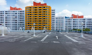 Berlin'de Park güverte