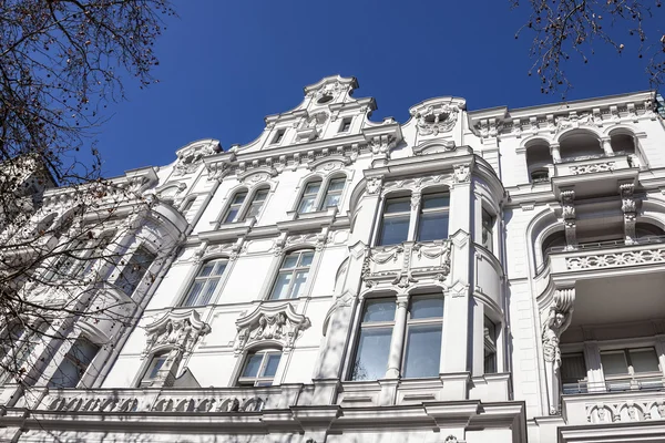 Restored house facade in berlin — Stock Photo, Image