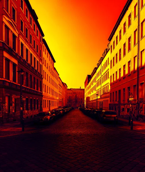Street in Berlin — Zdjęcie stockowe