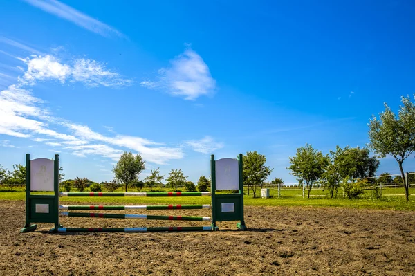 Parcour pour chevaux — Photo