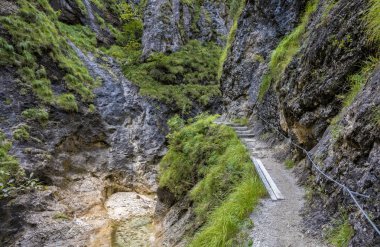 Berchtesgaden Bavyera Almbachklamm