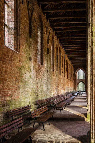 El monasterio de Chorin en Brandeburgo, Alemania — Foto de Stock