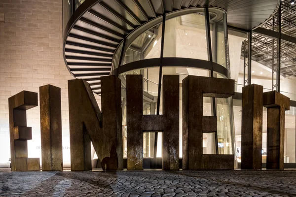 Letras en un museo de Berlín — Foto de Stock