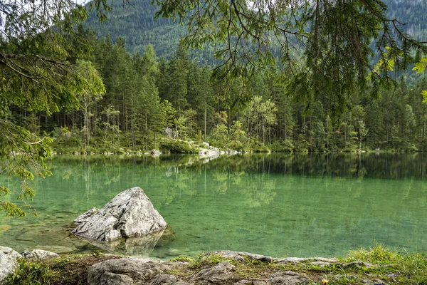 El Hintersee en la región Berchtesgaden —  Fotos de Stock