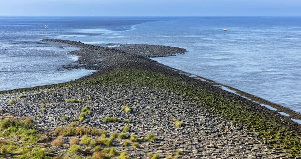 Stenarna på vallen i Nordsjön — Stockfoto