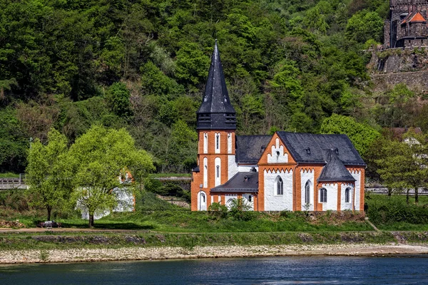 La pequeña capilla de Clemens en Trechtinghausen — Foto de Stock