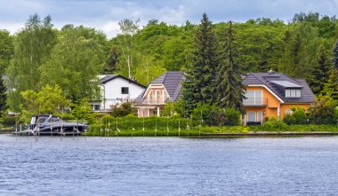 living on the Lake in Berlin clipart