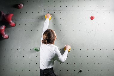 Çok kadın memur eğitim duvar