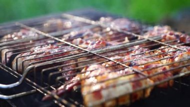 Tavuk kanadı ızgara piknik