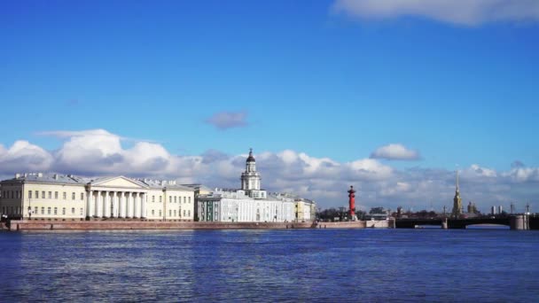 Kunstkamera museum, San Petersburgo, Rusia — Vídeo de stock