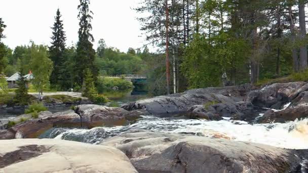 Cascada cámara lenta — Vídeos de Stock