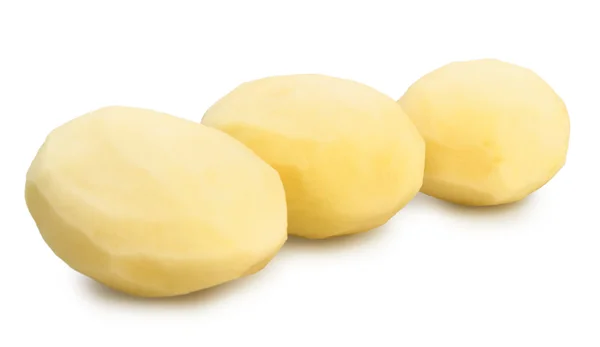 taze soyulmuş patates