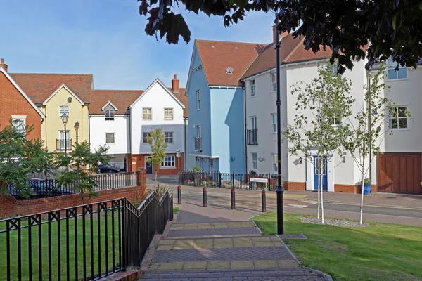 Moderner Wohnungsbau — Stockfoto