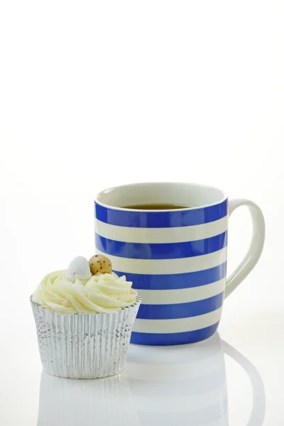 Cupcake e caffè — Foto Stock