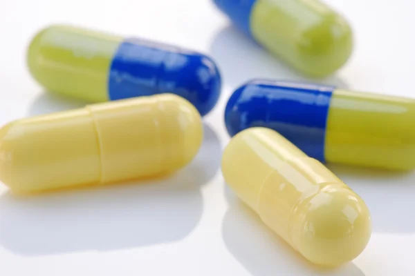 Capsules in Close Up — Stock Photo, Image