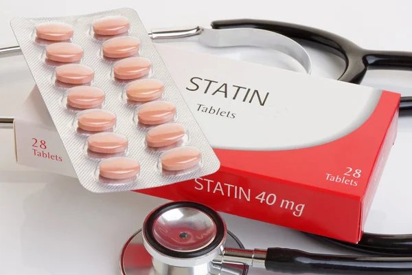 Generic Pack of Statins — Stock Photo, Image