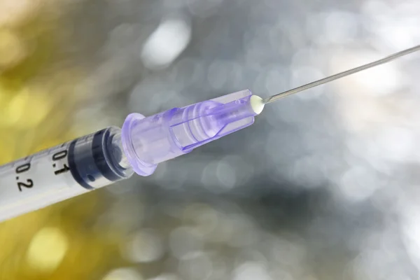 Hypodermic Syringe and Needle — Stock Photo, Image