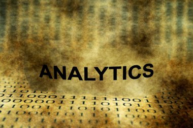 Analytics grunge kavramı