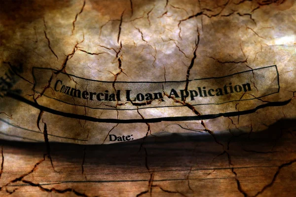 Abandon loan application grunge concept — Stock Photo, Image