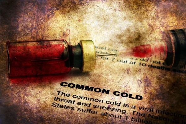 Common cold grunge concept — Stock Photo, Image