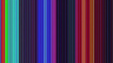 Renkli Çizgiler sonsuz yakınlaştırma videosu