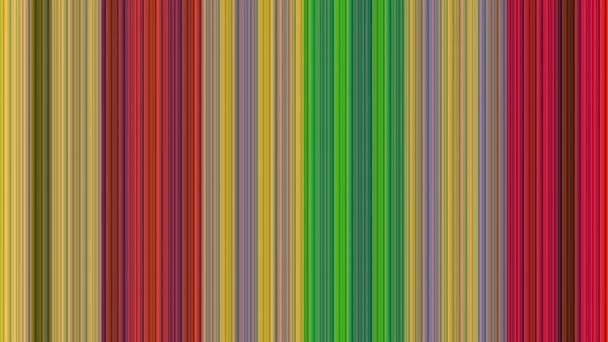 Πολύχρωμο Stripes άπειρο ζουμ αφηρημένο βίντεο — Αρχείο Βίντεο