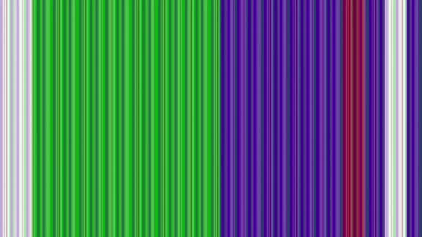 Rayas de colores zoom infinito vídeo abstracto — Vídeos de Stock