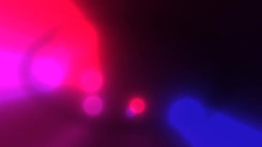 Renkli Çemberlerin Canlandırılması Bokeh Arkaplanı