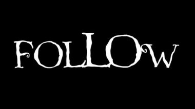 Metin elle çizilmiş canlandırmayı takip et