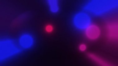 Renkli Çemberlerin Canlandırılması Bokeh Arkaplanı