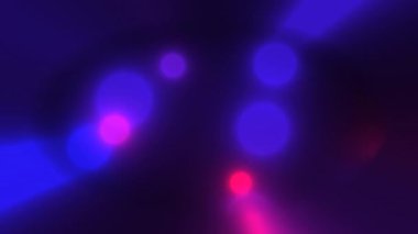 Renkli Çemberlerin Canlandırılması Bokeh Arkaplanı