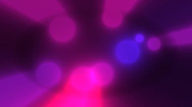 Renkli Çemberlerin Canlandırılması Bokeh Arkaplanı