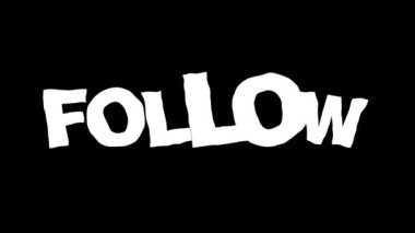 Metin elle çizilmiş canlandırmayı takip et