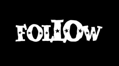 Metin elle çizilmiş canlandırmayı takip et