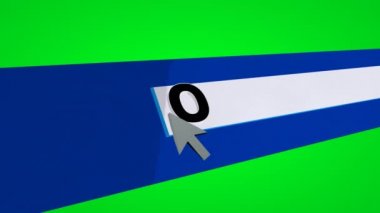 Çevrimiçi rezervasyonu yeşil ekranda ara