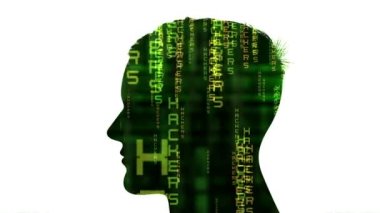 İnternet korsanlarının silueti