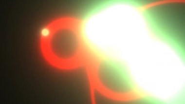 Renkli Çemberlerin Canlandırılması Bokeh Arkaplanı