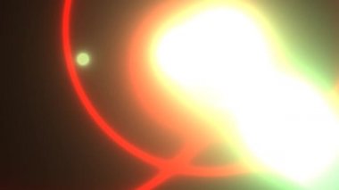 Renkli Çemberlerin Canlandırılması Bokeh Arkaplanı