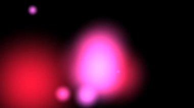 Renkli Çemberlerin Canlandırılması Bokeh Arkaplanı