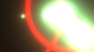 Renkli Çemberlerin Canlandırılması Bokeh Arkaplanı