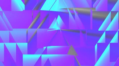 Geometrik şekilli soyut hareket arkaplanı