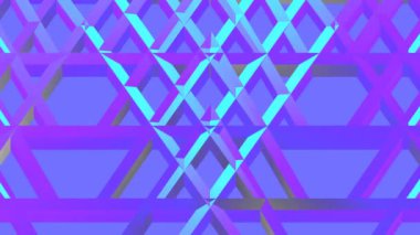 Geometrik şekilli soyut hareket arkaplanı