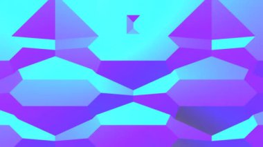 Geometrik şekilli soyut hareket arkaplanı