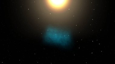 Yıldızlı ve Galaksili Uzay Evreni 