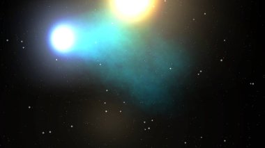 Yıldızlı ve Galaksili Uzay Evreni 