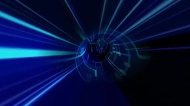 Yüksek teknoloji tünel konseptini kullanarak